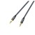 Аудиокабель AUX 3,5mm Hoco 1m с микрофоном UPA04 черный