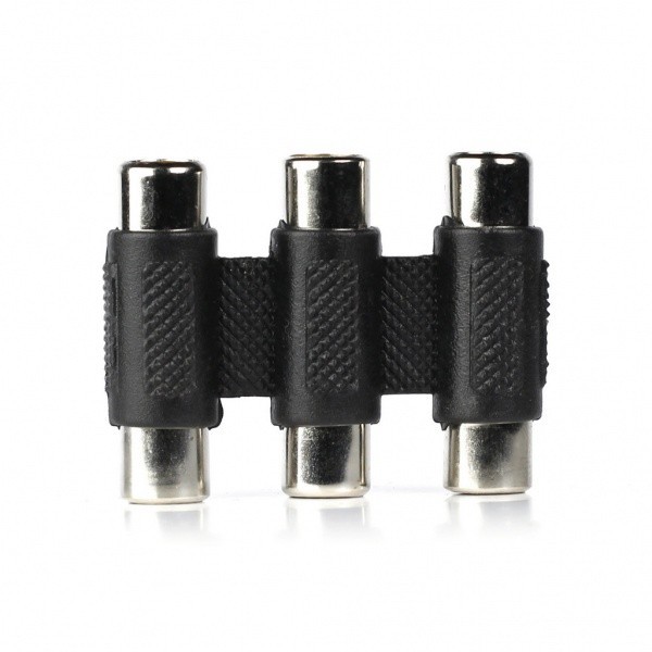 Бочонок удлинительный 3xRCA (мама)-3xRCA (мама) Smartbuy A200