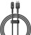 Usb Кабель для зарядки Apple Lightning Baseus Сluster Unbreakable 100W 1м черный