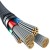 Usb Кабель для зарядки Apple Lightning Baseus Сluster Unbreakable 100W 1м черный