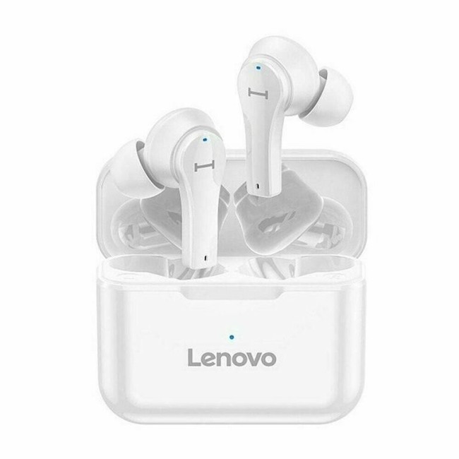 Беспроводные наушники TWS Lenovo QT82 BT5.0/40mAh/3.5ч белые