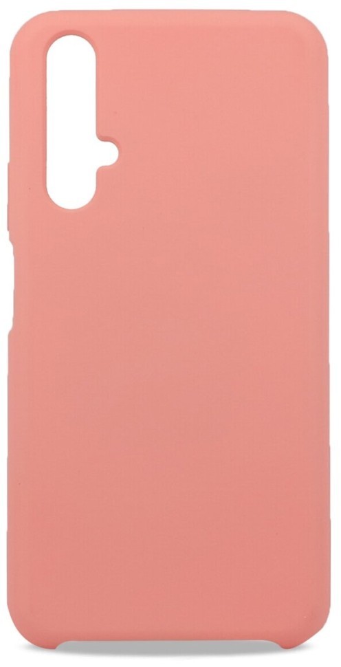 Накладка для Huawei Honor 20 Silicone cover розовая