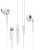 Наушники с микрофоном Borofone BM32 Plus Lightning/BT5.0 1.2м белые