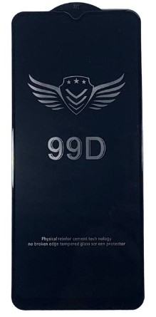 Защитное стекло для Vivo Y21 99D черное