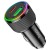 Автомобильное зарядный блок Hoco NZ14A 1USB/1C 38W черный