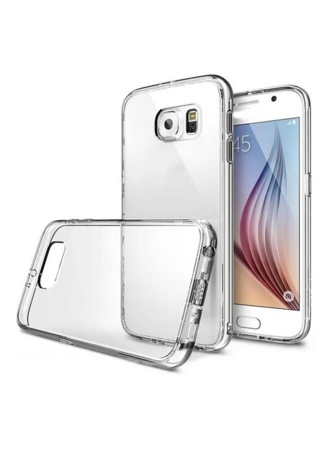 Чехол-накладка силикон 0.5мм Samsung Galaxy S6 прозрачный