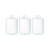 Сменные блоки жидкого мыла для дозатора Xiaomi Mijia AutomaticFoam Soap Dispenser 3шт белые