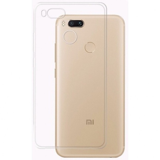 Чехол-накладка силикон 0.5мм Xiaomi Mi 5X прозрачный
