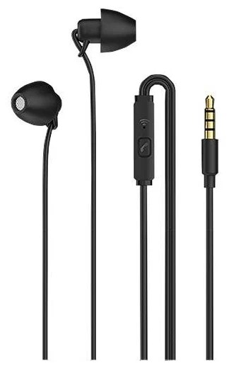 Наушники с микрофоном Lenovo Thinkplus TW11 1.2м черные