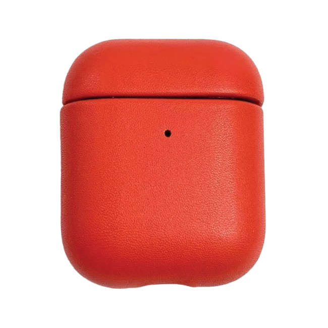 Кожаный чехол для AirPods 3 K-DOO LuxCraft+ красный