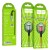 Usb Кабель-зарядка Micro Hoco X38 Cool 2.4A 0.25м в тканевой оплётке чёрный