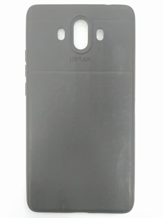 Накладка для Huawei Mate 10 силикон Led Flash чёрный