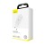 Сетевое зар. устр. Baseus GaN Mini Quick Charger 1USB+1C 45W (CCGAN-Q02) белое