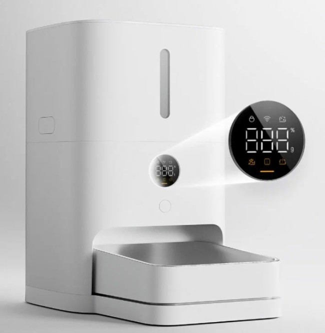 Автокормушка для животных Xiaomi Mijia Smart Pet Feeder 2 (MJWSQ02) 5L белая