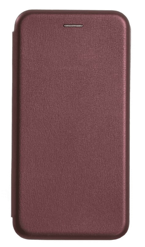 Чехол-книжка Samsung Galaxy A20/А30 Fashion Case кожаная боковая бордовая