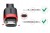 Usb Кабель-зарядка Micro Baseus Cafule 1м (CAMKLF-B91) красно-чёрный