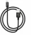 Usb Кабель-зарядка Lightning Hoco X14 Times speed 2A 2м в тканевой оплетке черный