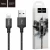 Usb Кабель-зарядка Lightning Hoco X14 Times speed 2A 2м в тканевой оплетке черный