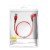Usb Кабель-зарядка Lightning Baseus Halo 25см (CALGH-D09) красный
