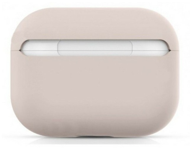 Силиконовый чехол для AirPods Pro пудро
