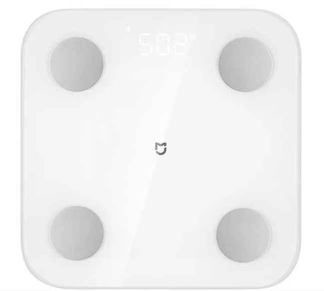 Весы напольный Xiaomi Mi Body Composition Scale S400 MJTZC01YM белые