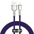 Usb Кабель для зарядки Lightning Baseus Cafule Metal 2.4A 1м фиолетовый