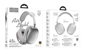 Стереонаушники Bluetooth полноразмерные Hoco W35 Air Light V5.3/40ч белый Стереонаушники Bluetooth полноразмерные Hoco W35 Air Light V5.3/40ч белый