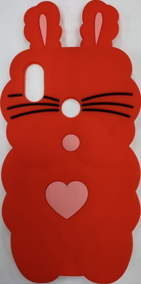 Накладка для Xiaomi Redmi Note 5 Pro силикон с ушами разноцветный