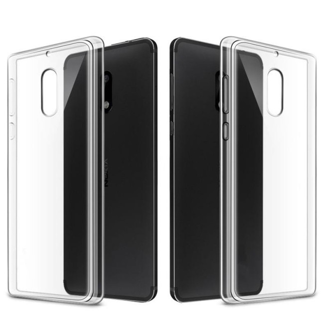 Чехол-накладка силикон 0.5мм Nokia X7.1 прозрачный