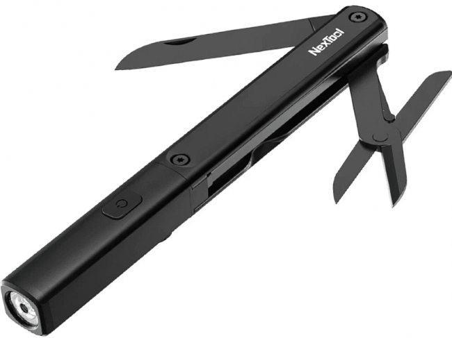 Мультитул Xiaomi NexTool Natuo Multifunctional Pen N1 3в1 NE20026 черный