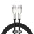 Кабель-зарядка Type-C на Type-C Baseus Cafule Metal 100W 1м CATJK-C01 черный