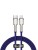 Кабель-зарядка Type-C на Type-C Baseus Cafule Metal 100W 1м CATJK-C01 черный