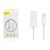 Usb Кабель-зарядка Micro Baseus Yaven 2.1A 1м (CAMUN-02) белый