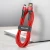 Usb Кабель-зарядка Lightning Baseus Cafule 1м чёрно-красный