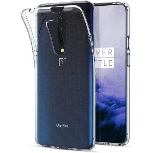 Чехол-накладка силикон 0.5мм One Plus 7 Pro прозрачный