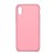 Накладка для Samsung Galaxy A02 Silicone cover без логотипа розовая