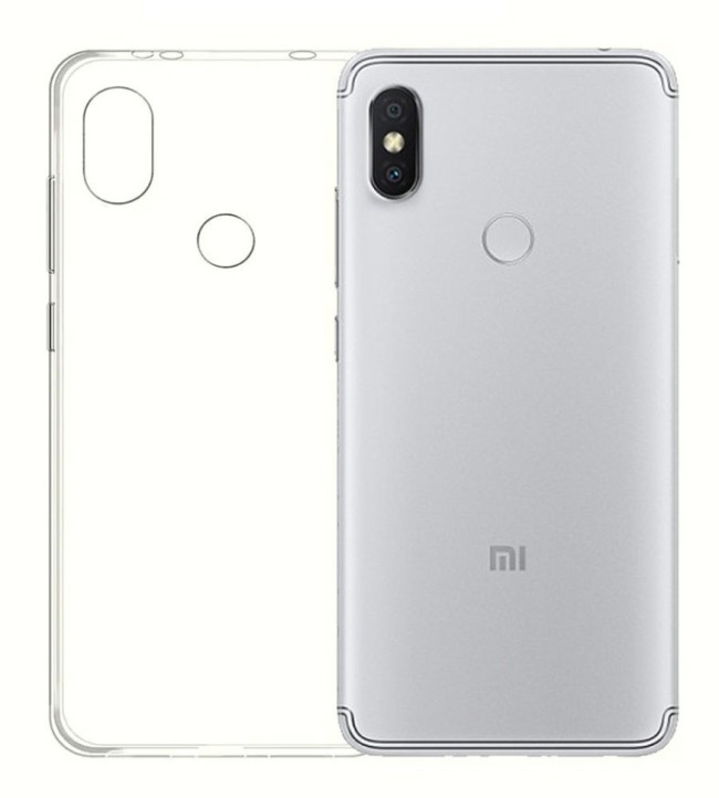 Чехол-накладка силикон 0.33мм Xiaomi Redmi S2 прозрачный