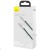 Кабель-зарядка Type-C на Type-C Baseus Metal 100W 2м чёрный