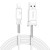 Usb Кабель-зарядка Lightning Hoco X24 Pisces 2.4A 1м силиконовый белый