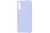Накладка для Samsung Galaxy A02 Silicone cover без логотипа небесно-голубая