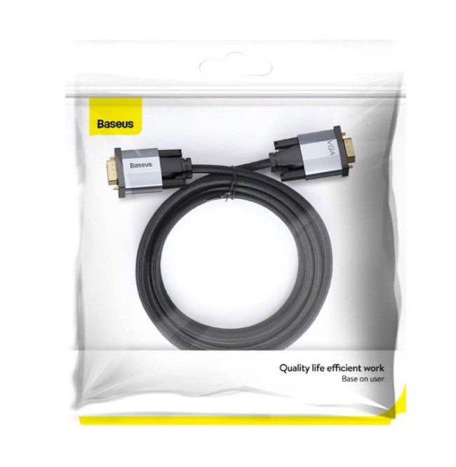 Кабель Baseus Enjoyment Series VGA на VGA 1м (CAKSX-T0G)
