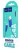 Usb Кабель-зарядка Lightning Hoco X24 Pisces 2.4A 1м силиконовый голубой