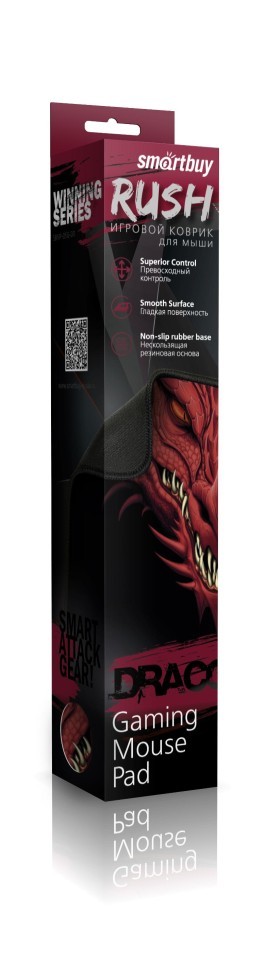 Игровой коврик Smartbuy RUSH Draco M-size (SBMP-05G-DR)/40