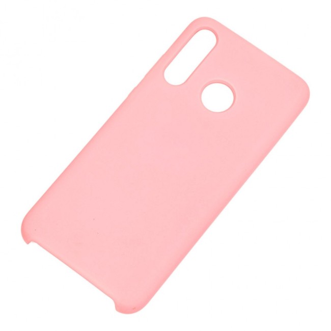 Накладка для Huawei P40 Lite E/Y7P/Play 3 Silicone cover розовая