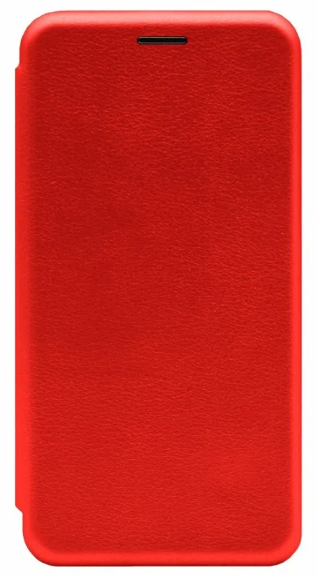 Чехол-книжка Xiaomi redmi Note 10 Pro Fashion Case кожаная боковая красная