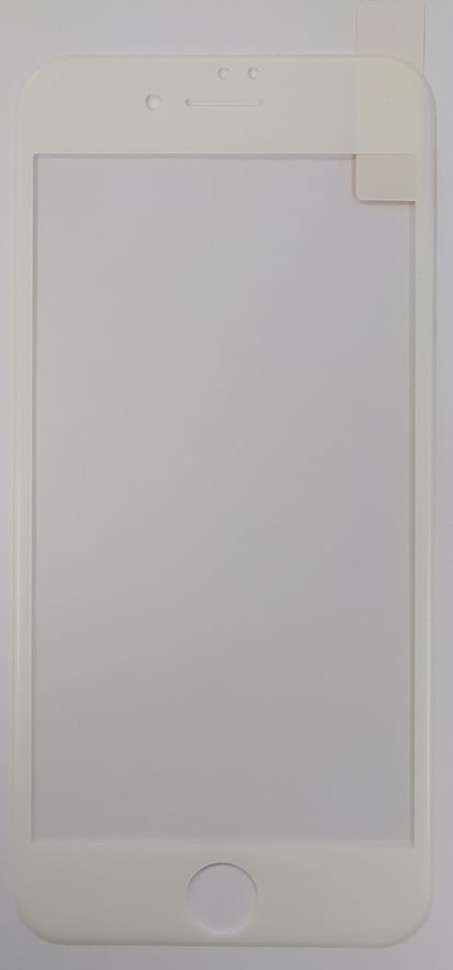 Защитное стекло для i-Phone 7/8 AMC силикон матовое белое