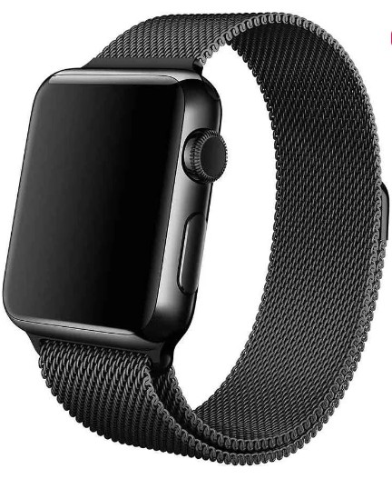 Сменный браслет для Apple Watch 42-44mm Milano №18 черный