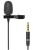 Микрофон Ritmix RCM-110 петличка/2м/3.5мм черный