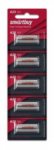 Батарейка алкалиновая Smartbuy A23/5B (100/1000) SBBA-23A5B