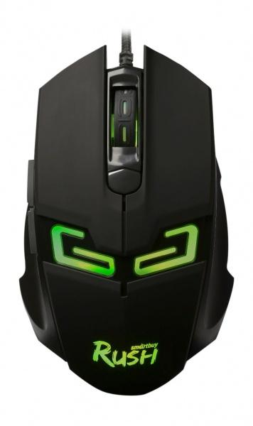 Мышь игровая проводная Smartbuy RUSH Storm черная (SBM-916G-K)